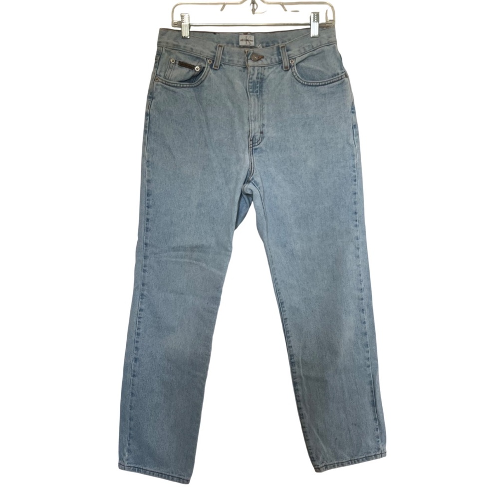 Vintage Calvin Klein Straight Leg Denim Jean Size 10